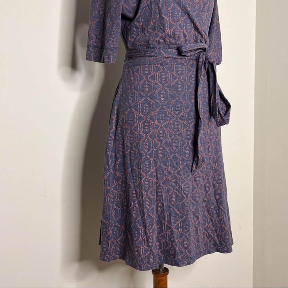 TOAD & CO Eco Cue Wrap Dress M - Picture 5 of 8